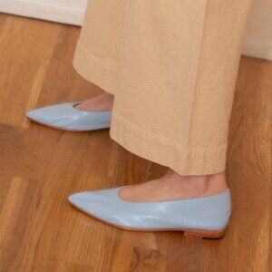Martiniano Party Flat in Light Blue
